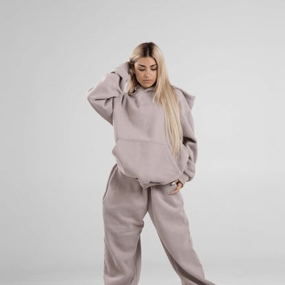 Sweater Suit Embroidered European And American Women's Clothing Top Pants