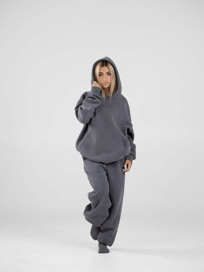 Sweater Suit Embroidered European And American Women's Clothing Top Pants